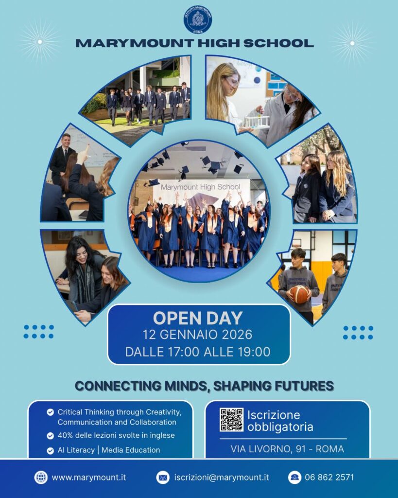 Open Day High School 12 gennaio 2026