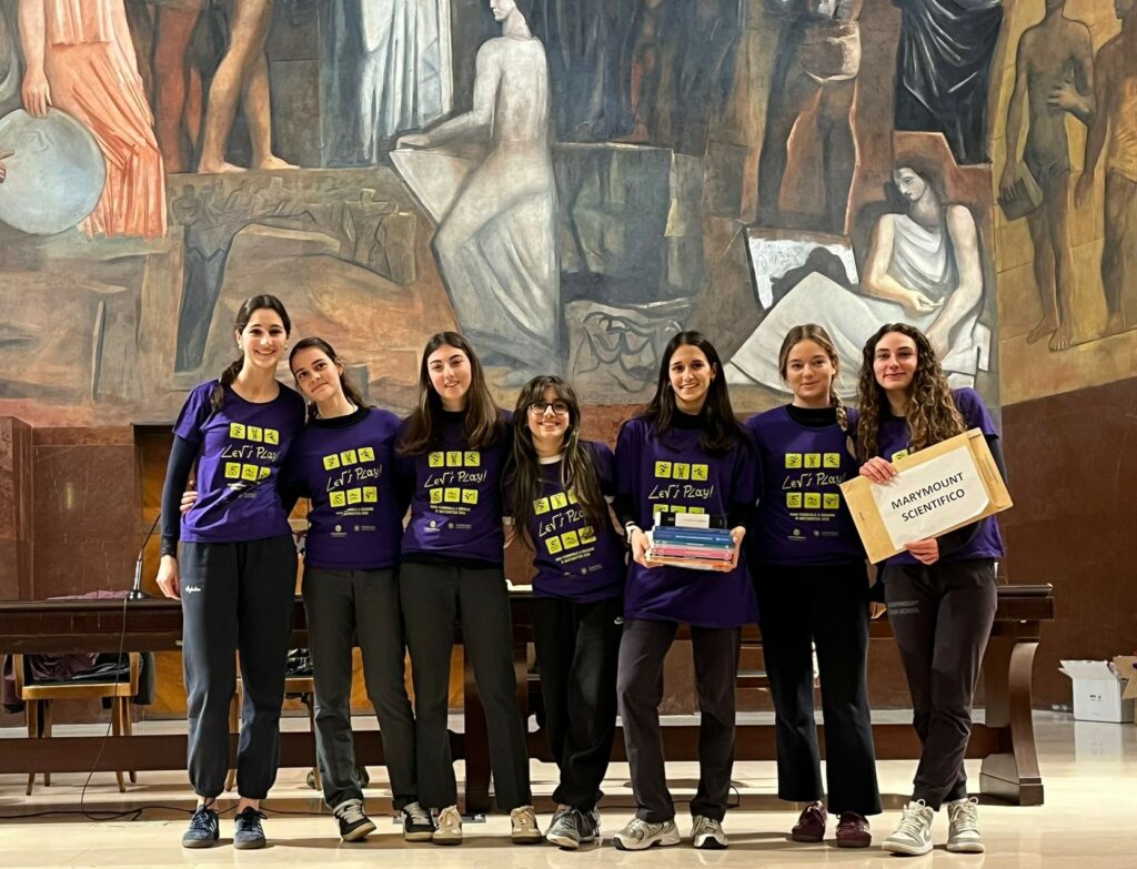 Le ragazze del Marymount alla finale nazionale delle Olimpiadi di Matematica