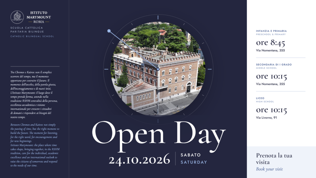 Open Day Sabato Saturday 24.10.2026